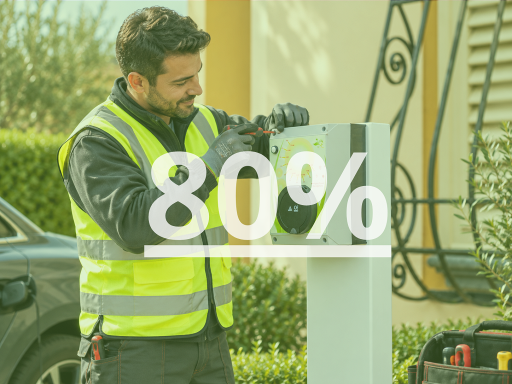 Contributo fino all’80% per l’acquisto e l’installazione di infrastrutture di ricarica domestiche